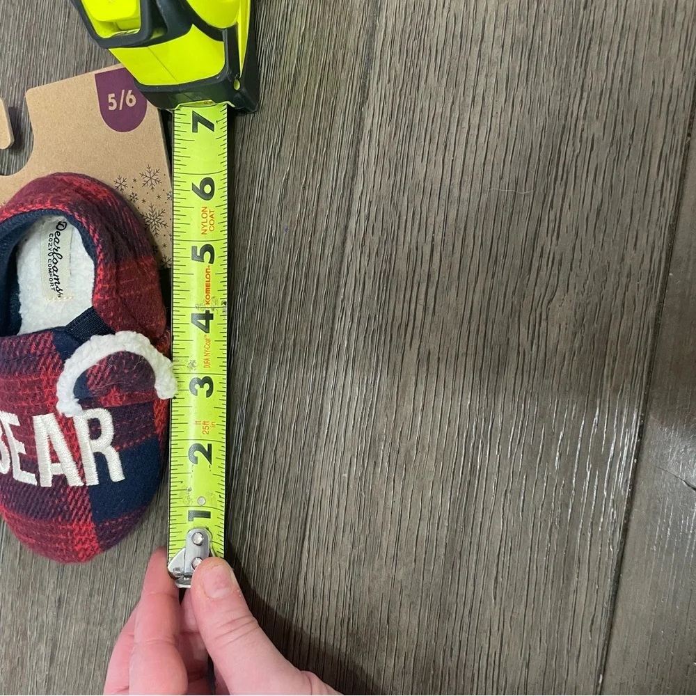 Dear‎ Foams Lil Bear Slippers 5/6